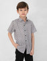 KIDS RADEN SHORT SLEEVE SHIRT (PURE WHITE)